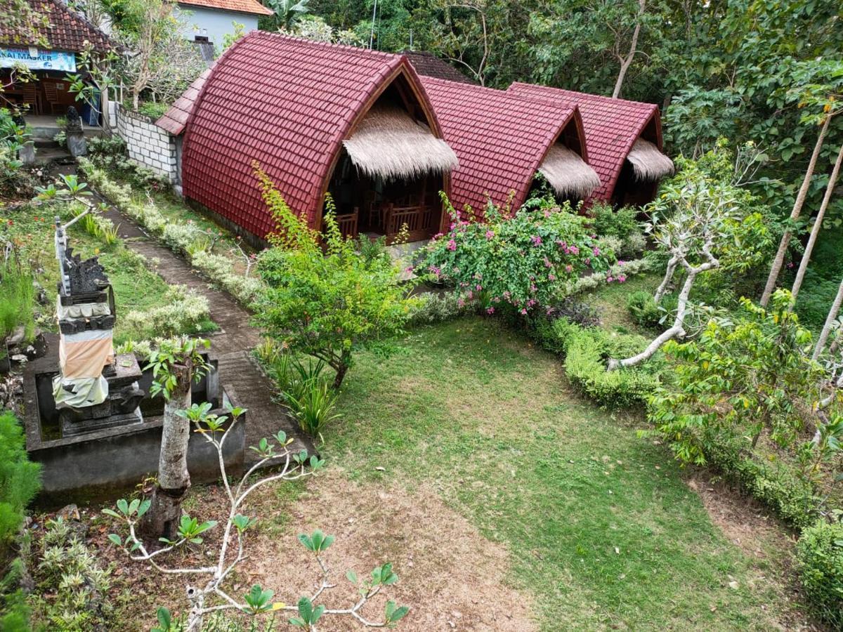 Bougainvillea Bungalow Batumadeg Buitenkant foto