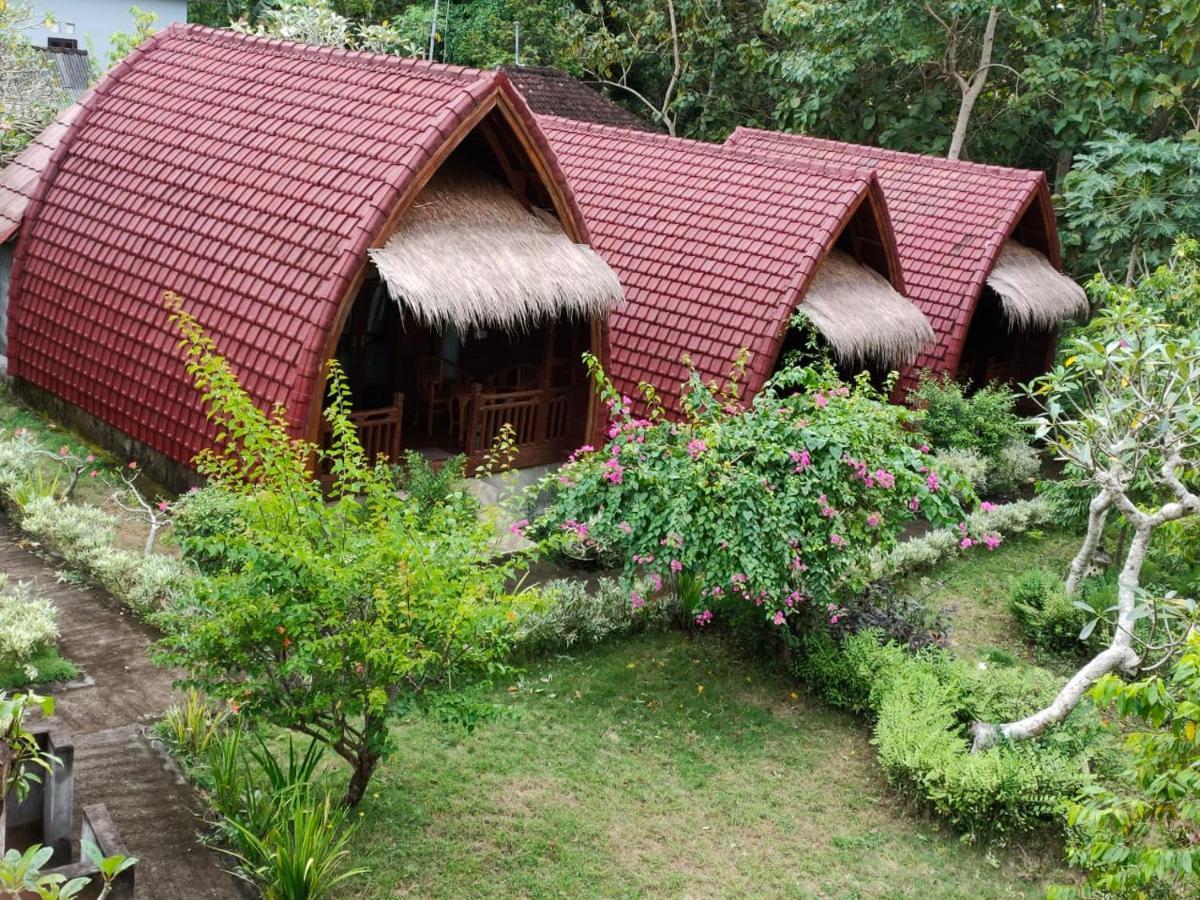 Bougainvillea Bungalow Batumadeg Buitenkant foto