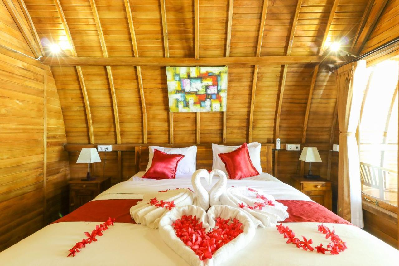 Bougainvillea Bungalow Batumadeg Buitenkant foto